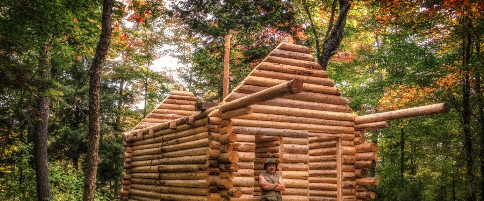 How hard is it to build your own log cabin?