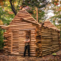 How hard is it to build your own log cabin?
