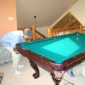 Perfecting Your Game Room: Pool Table Services For Your Newly Built Log Home In New England