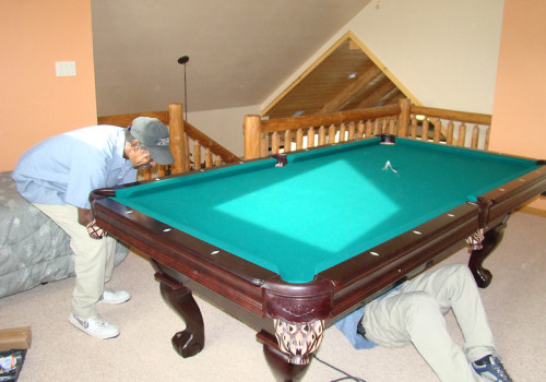 Perfecting Your Game Room: Pool Table Services For Your Newly Built Log Home In New England